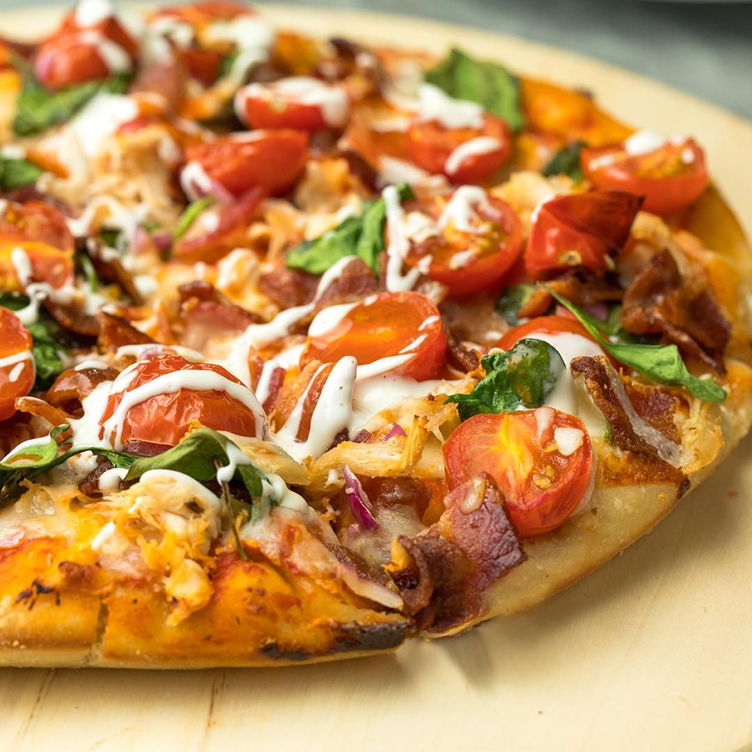 Chicken spicy pizza