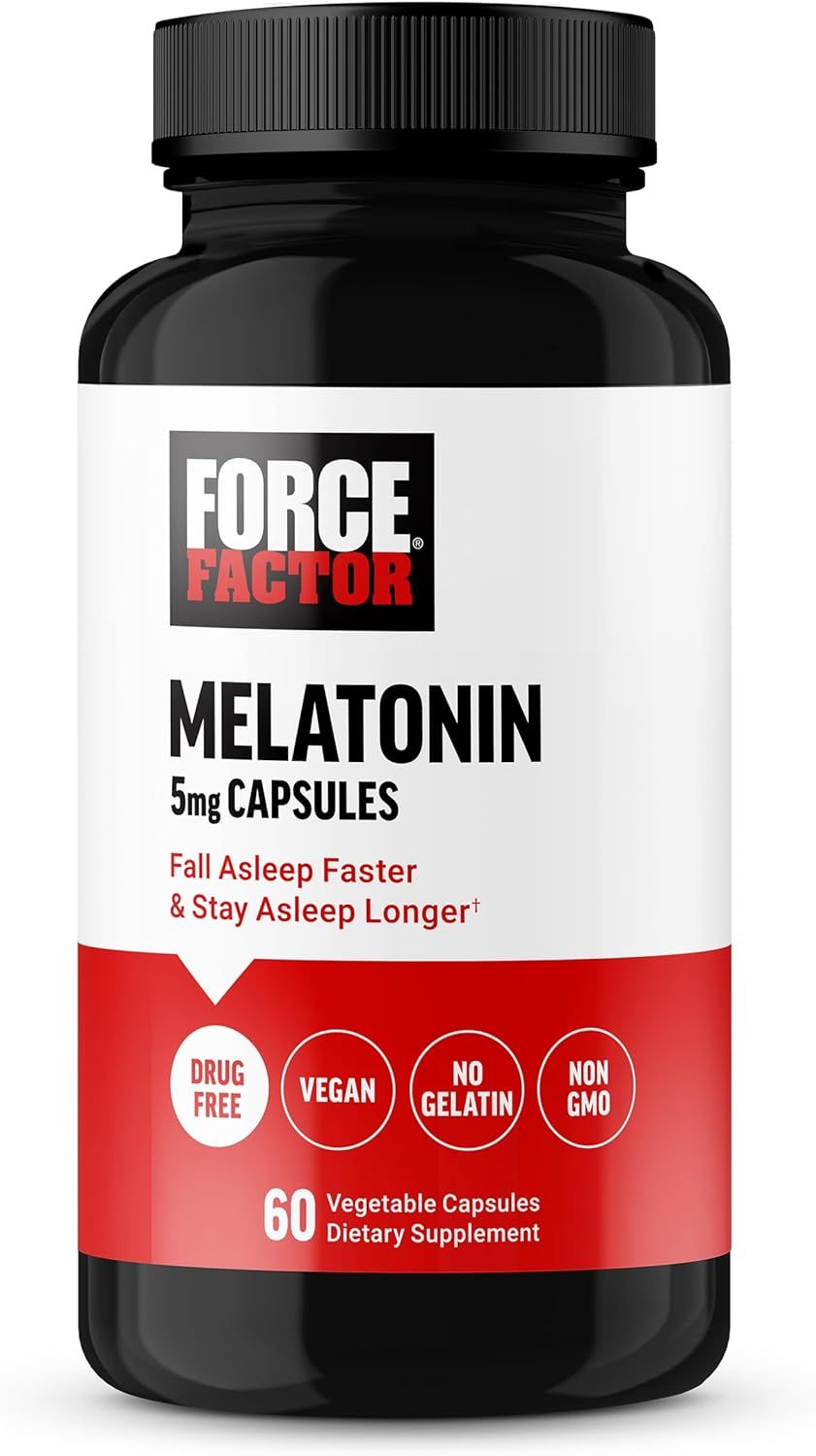 FORCE FACTOR MELATONIN 5MG - 60 CAPSULES