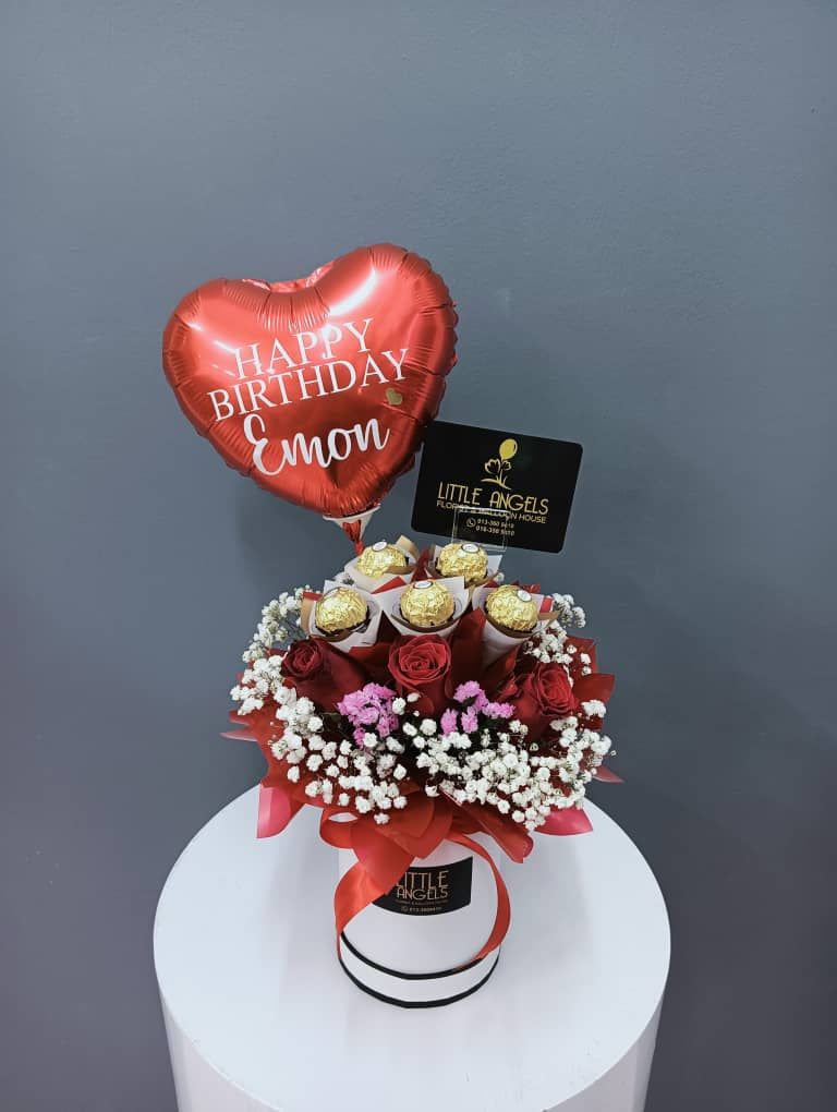 Roses and Ferrero Set