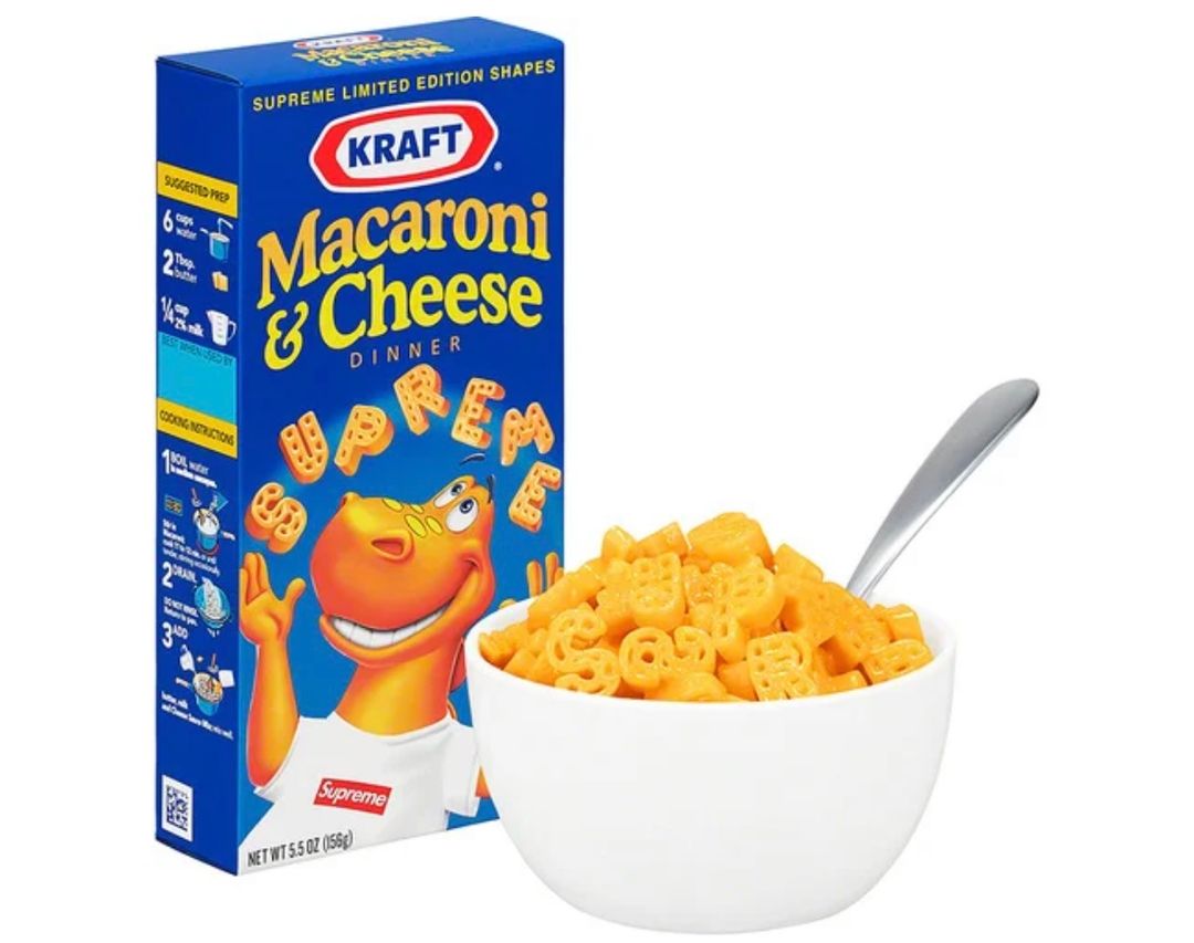 現貨 In Stock !! Supreme / Kraft Macaroni & Cheese