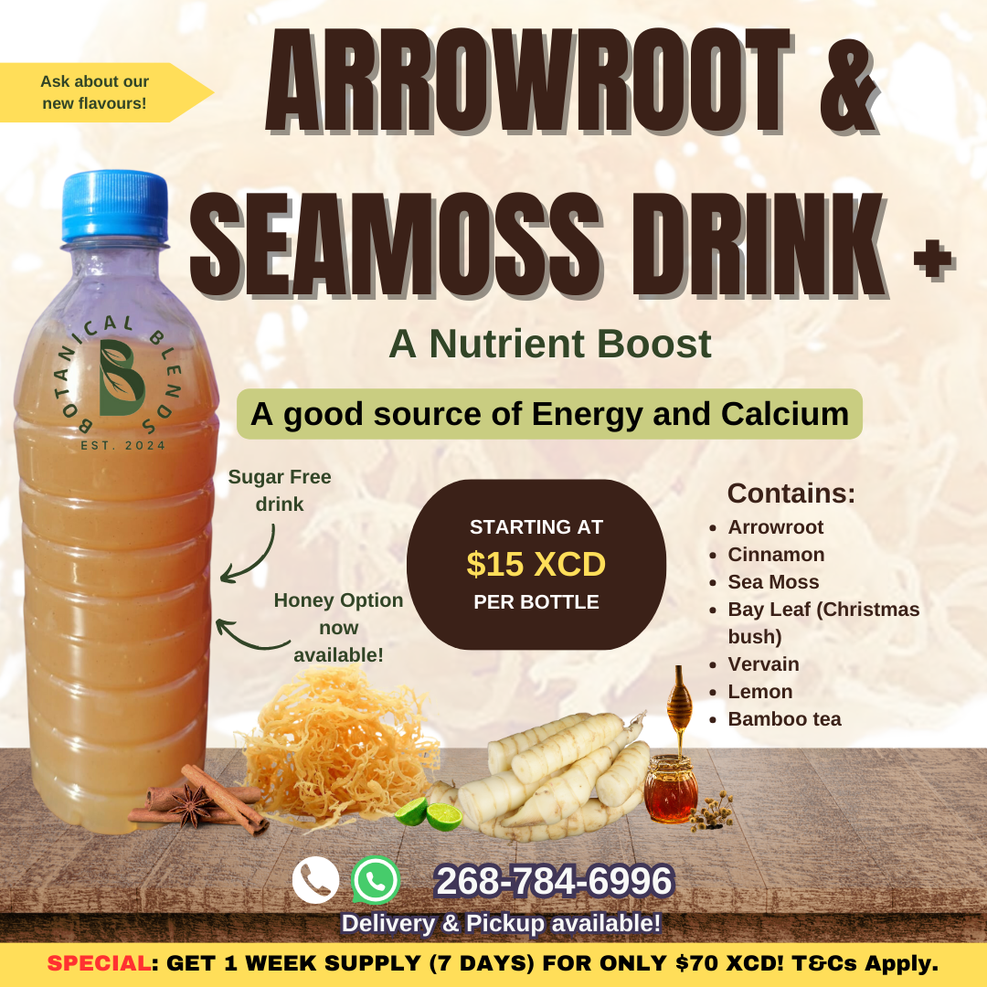 Arrowroot & Seamoss Drink +