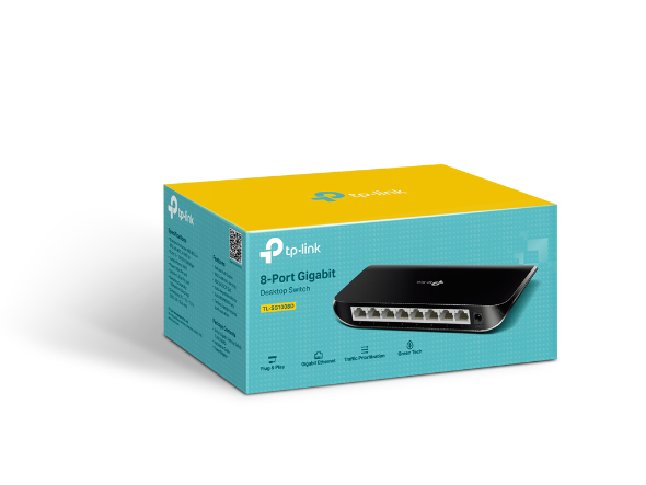 TL-SG1008D 8-Port Gigabit Desktop Switch