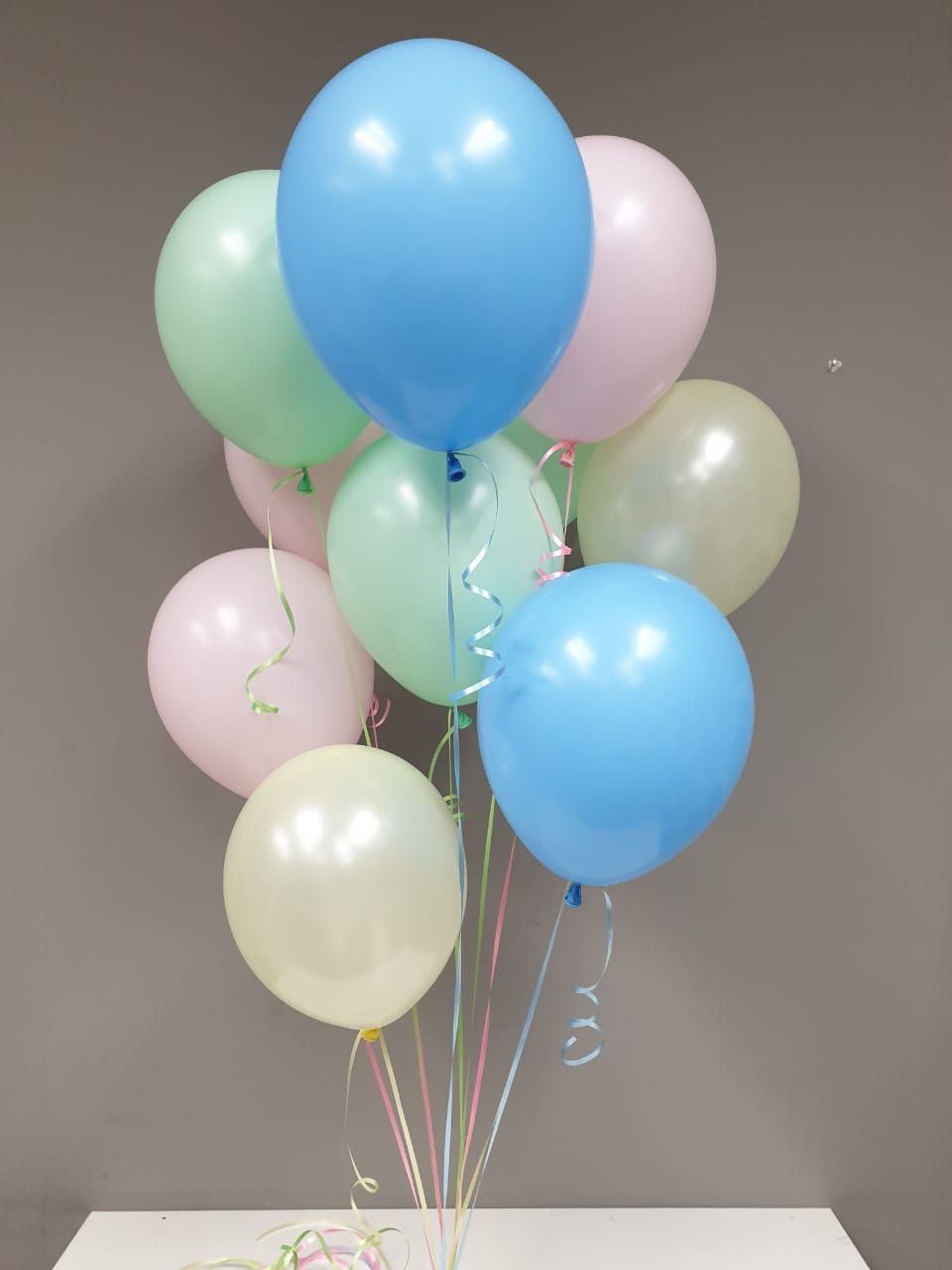 Helium Balloons Pastel 