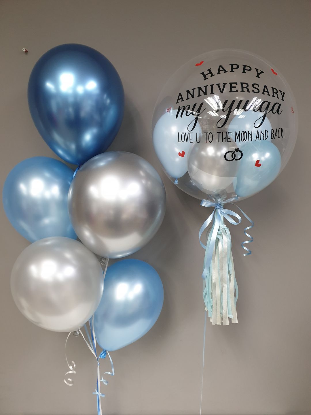 Helium Balloons Chrome