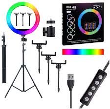 RGB LED Soft Ring Light MJ36