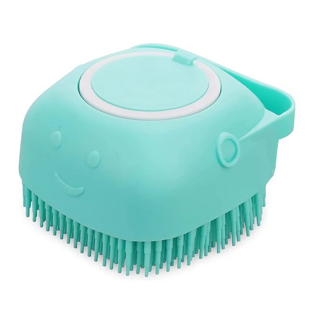 Cepillo de silicona para baño