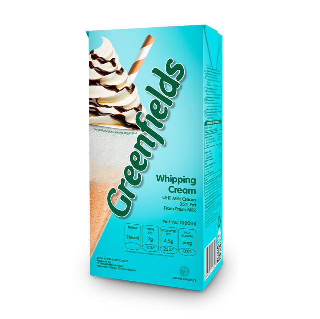 Greenfields Whipping Cream 1L