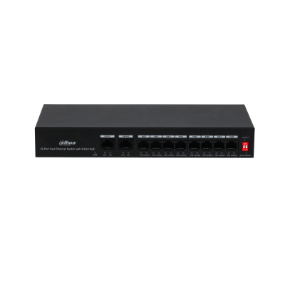 PFS3010-8ET-65​ - DAHUA 10-Port Fast Ethernet Switch with 8-Port PoE(65W)