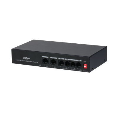 DH-CS4006-4GT-60 - DAHUA 6-Port Cloud Managed Desktop Gigabit Switch with 4-Port PoE