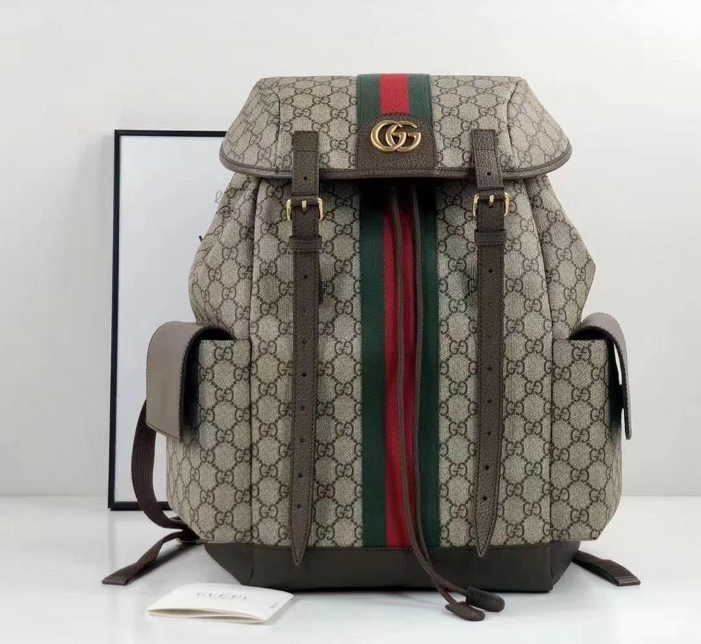 GUCCI Ophidia GG Supreme coated backpack