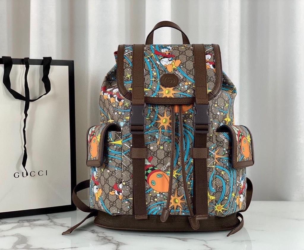 GUCCI Disney x Gucci Donald Duck Medium Backpack