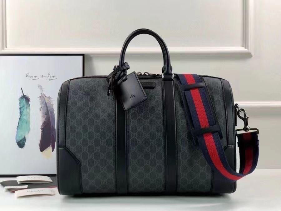 GUCCI Black carry-on duffle BAG