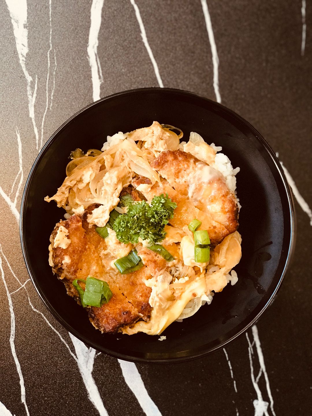 CK Pork Katsudon rice bowl