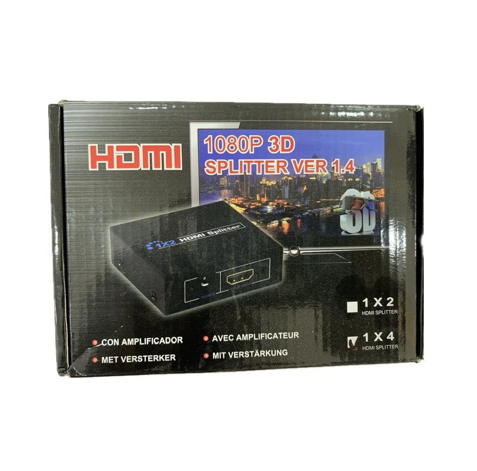 4-Way & 8-way HDMI Splitter