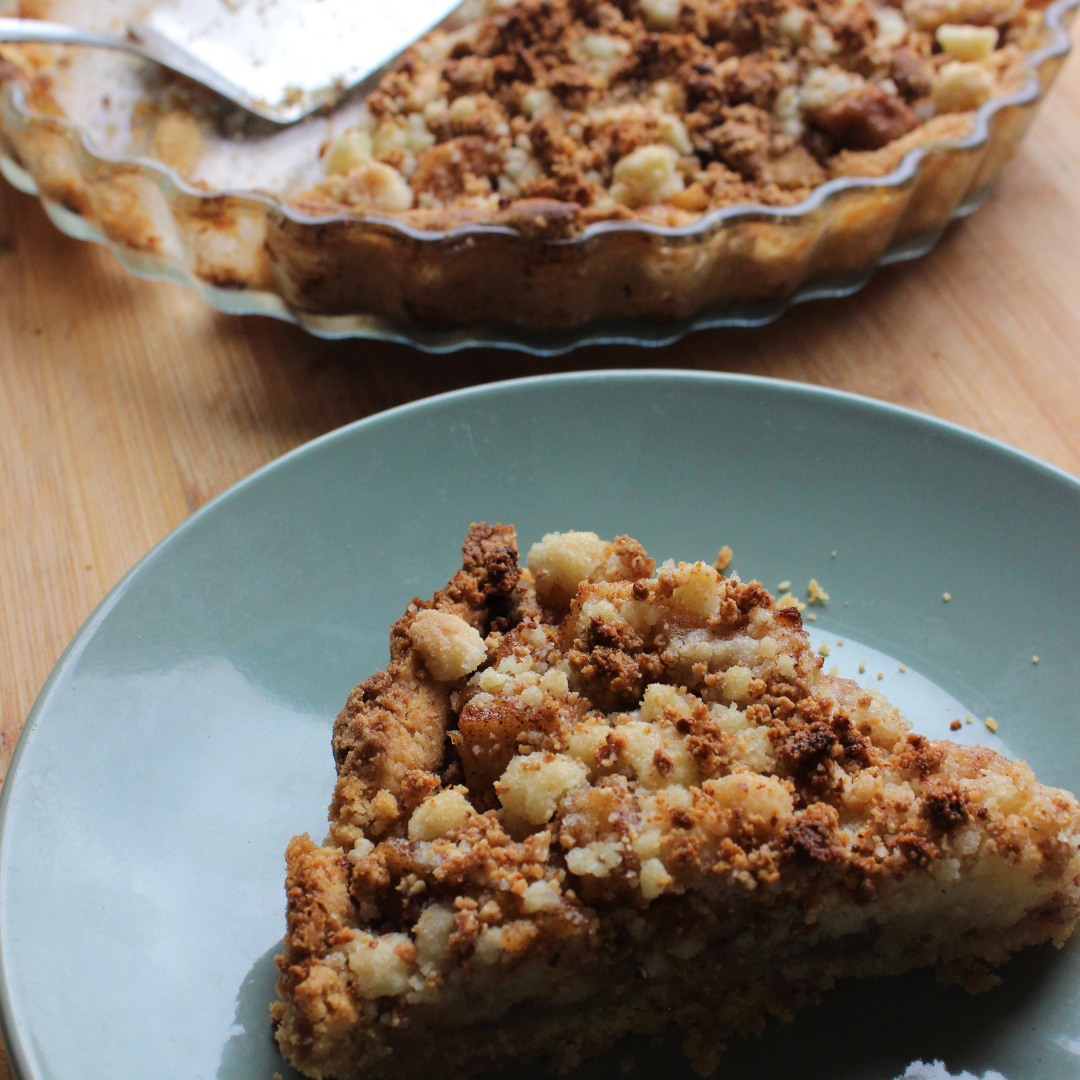 Crumble de manzanas 