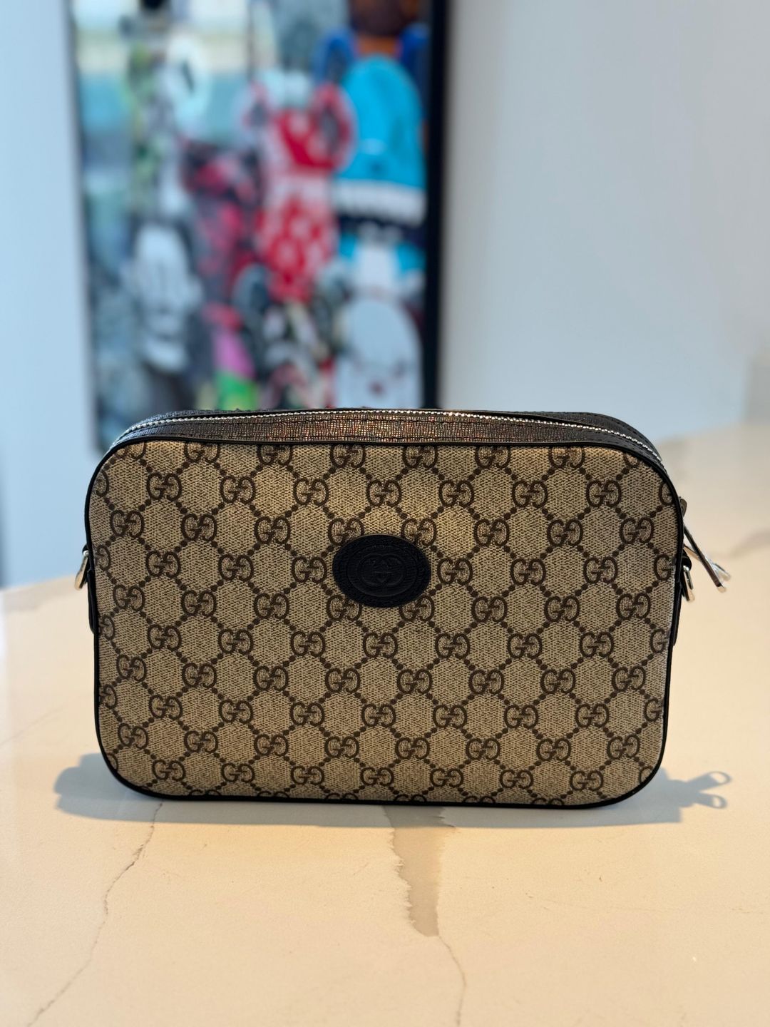 GUCCI Gg Supreme  Shoulder Bag