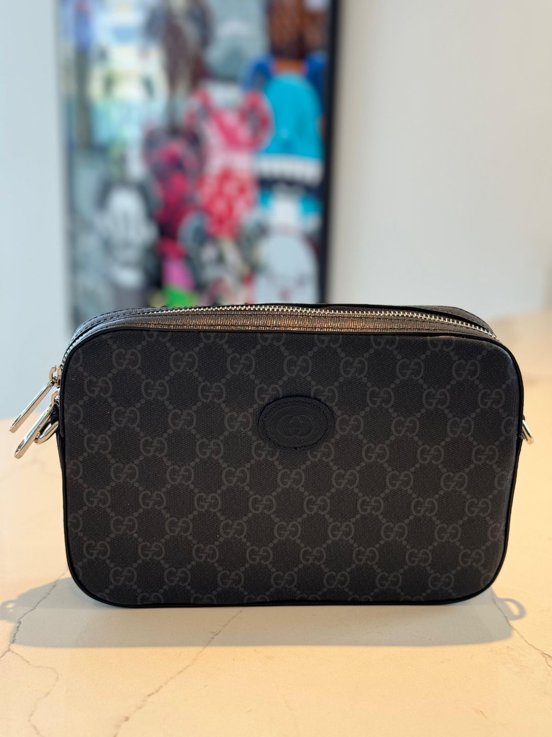 GUCCI Gg Supreme  Shoulder Bag 