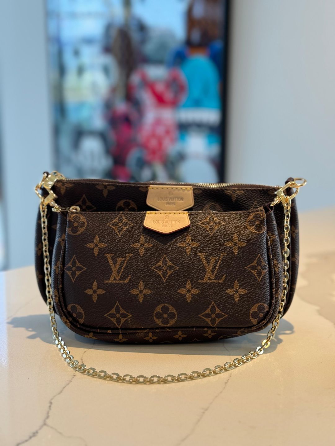 LOUIS VUITTON Multi Pochette Accessoires 