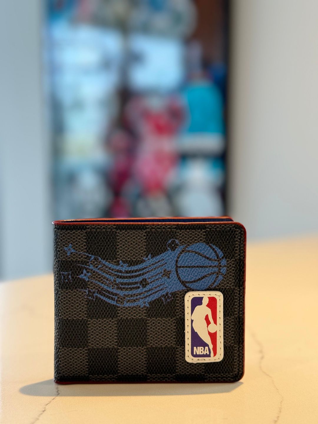 LOUIS VUITTON x NBA Hero Jacket Leather Multiple Wallet