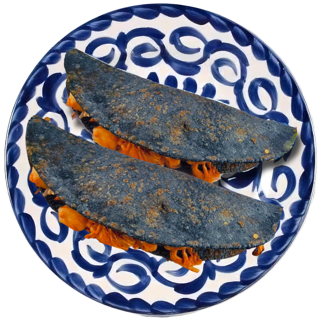Quesadillas con diferentes guisos