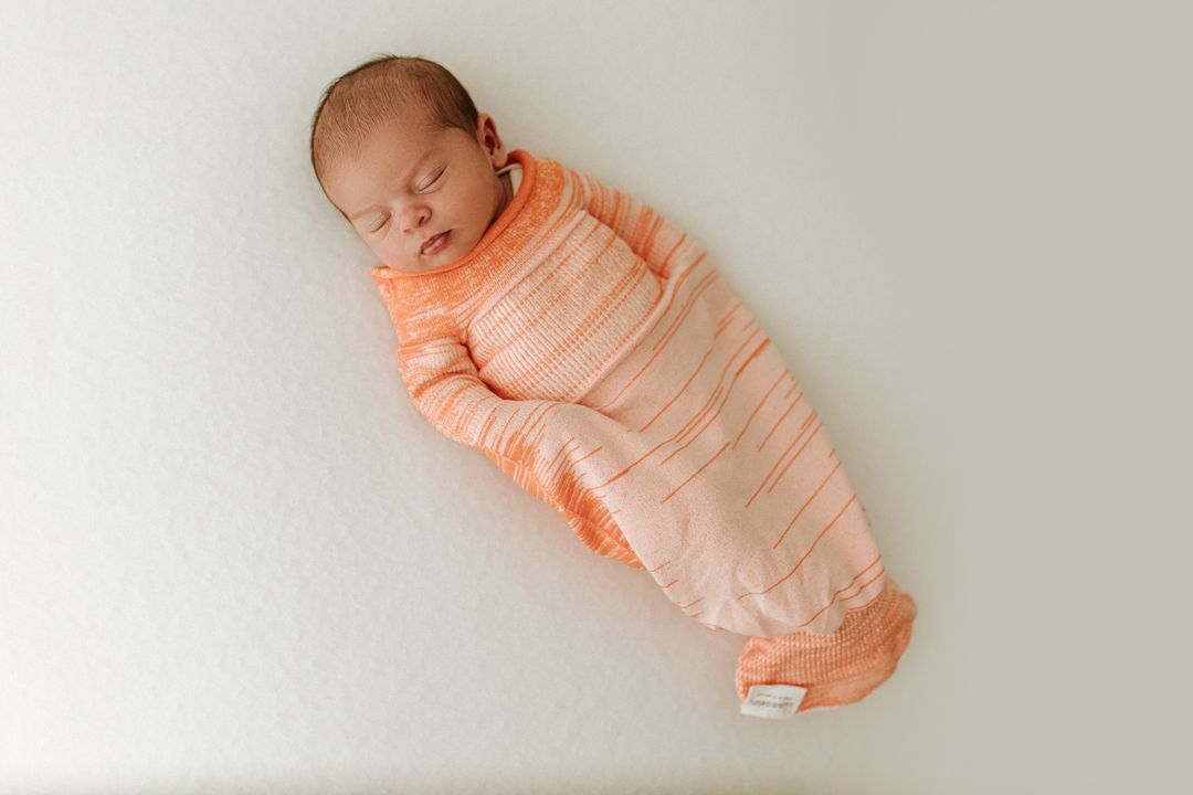 Orange Swaddle Sleep Sack