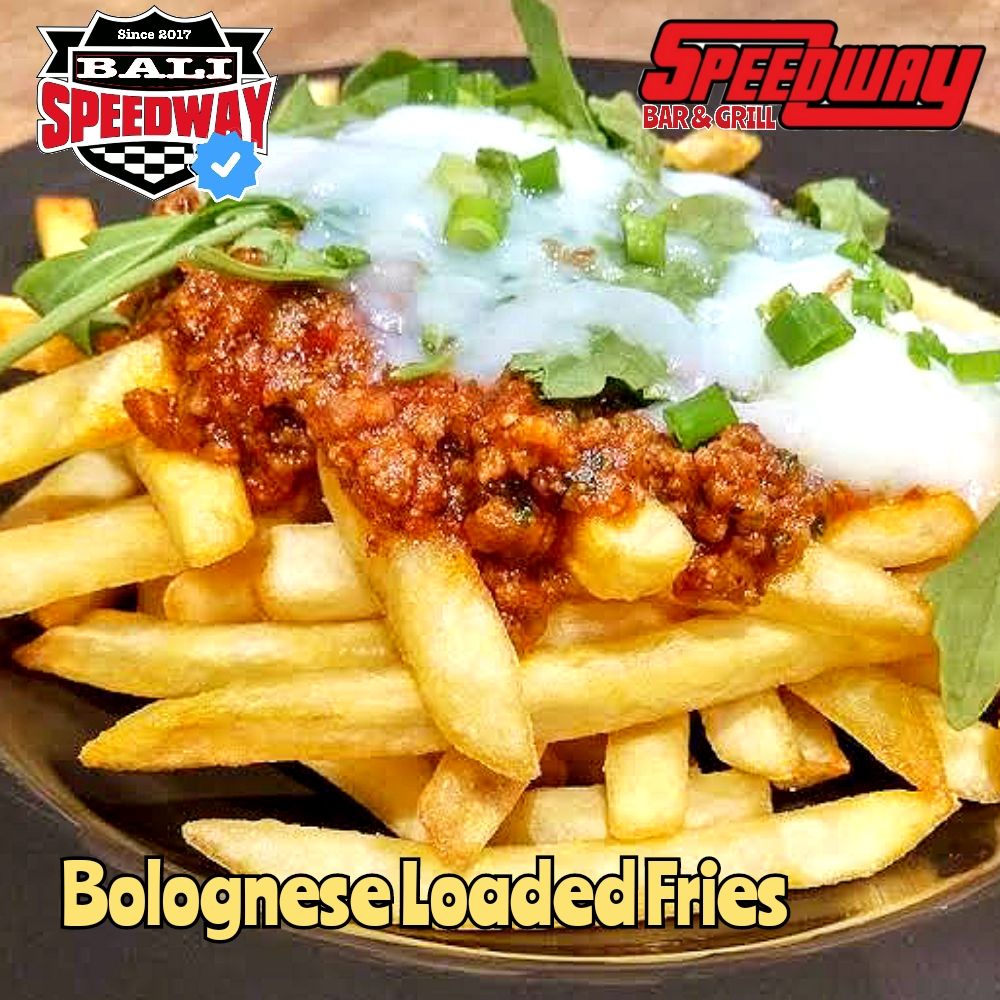 Beef Bolognese Loaded Fries 