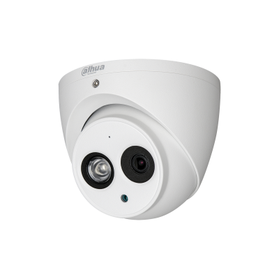 HAC-HDW1200EM-A - DAHUA 2MP HDCVI IR EyeballCamera(Built-in mic)