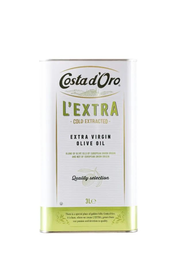 Costa d'Oro Extra Virgin Olive Oil 3L