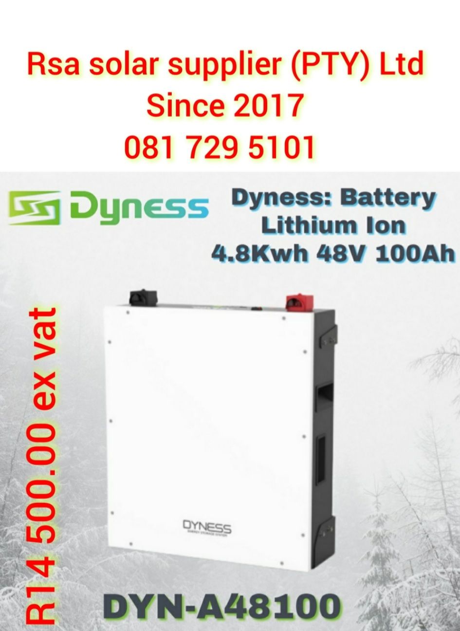 Dyness Lithium-ion battery 4.8KWH 100AH (1C upgrade)