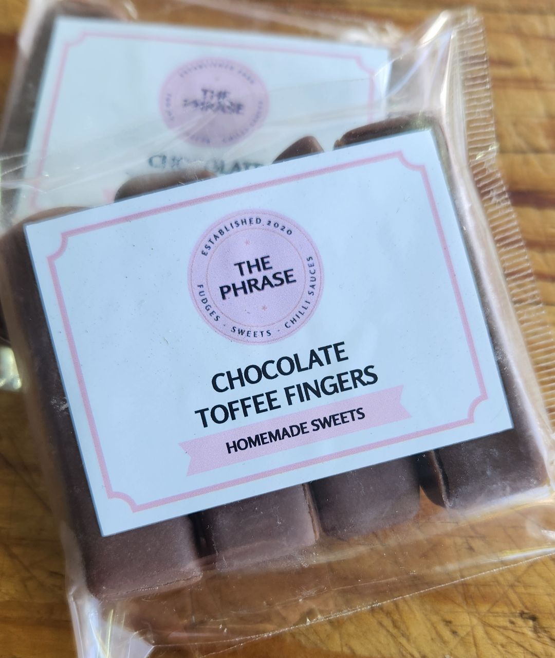 Chocolate Toffee Fingers