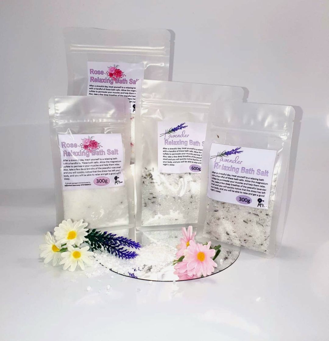 Relaxing Natural Bath Salts