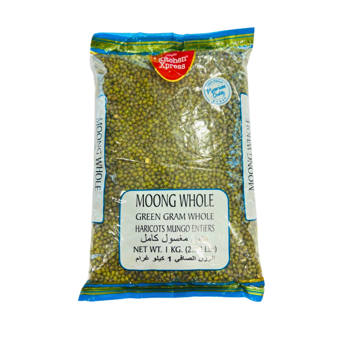 Kitchen Xpress Moong Whole 1kg