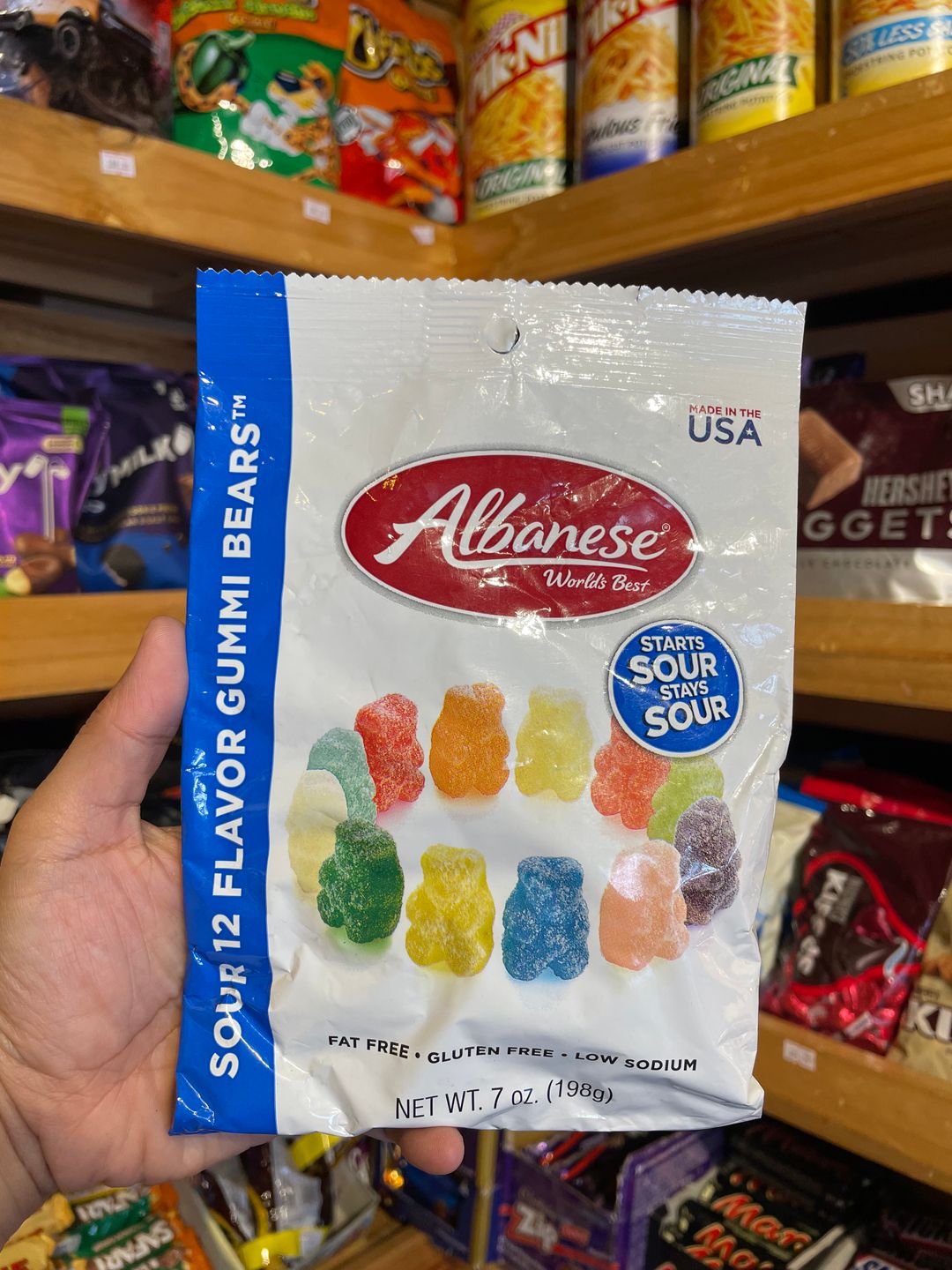 Albanese Gummy Bears Sour Flavor