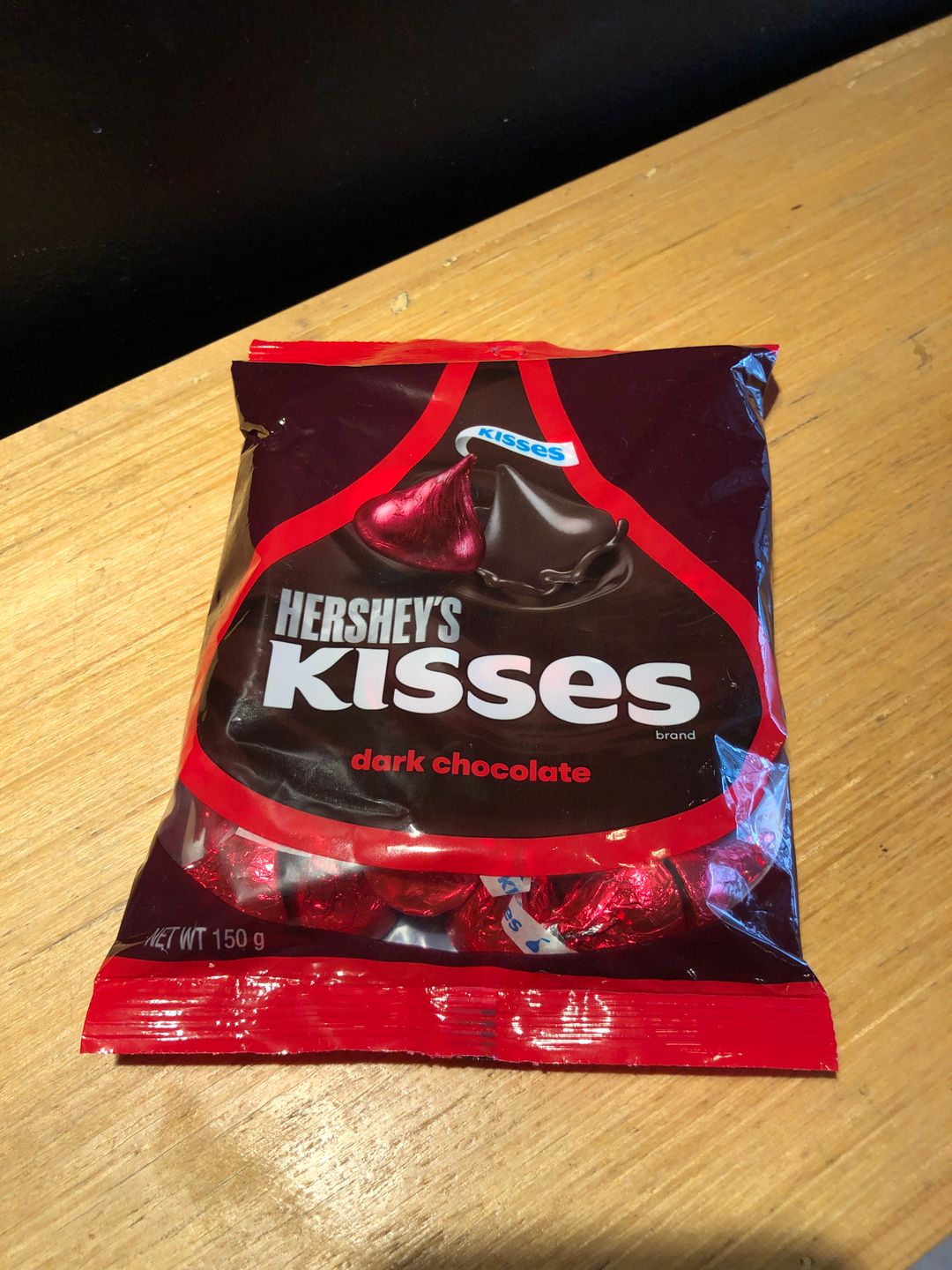 Hershey’s Kisses Dark Chocolate 150g