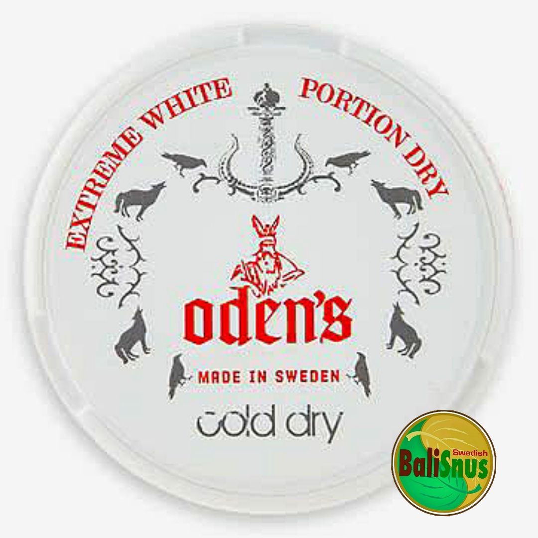 Odens Cold Dry Extreme White Snus 17.6mg/p