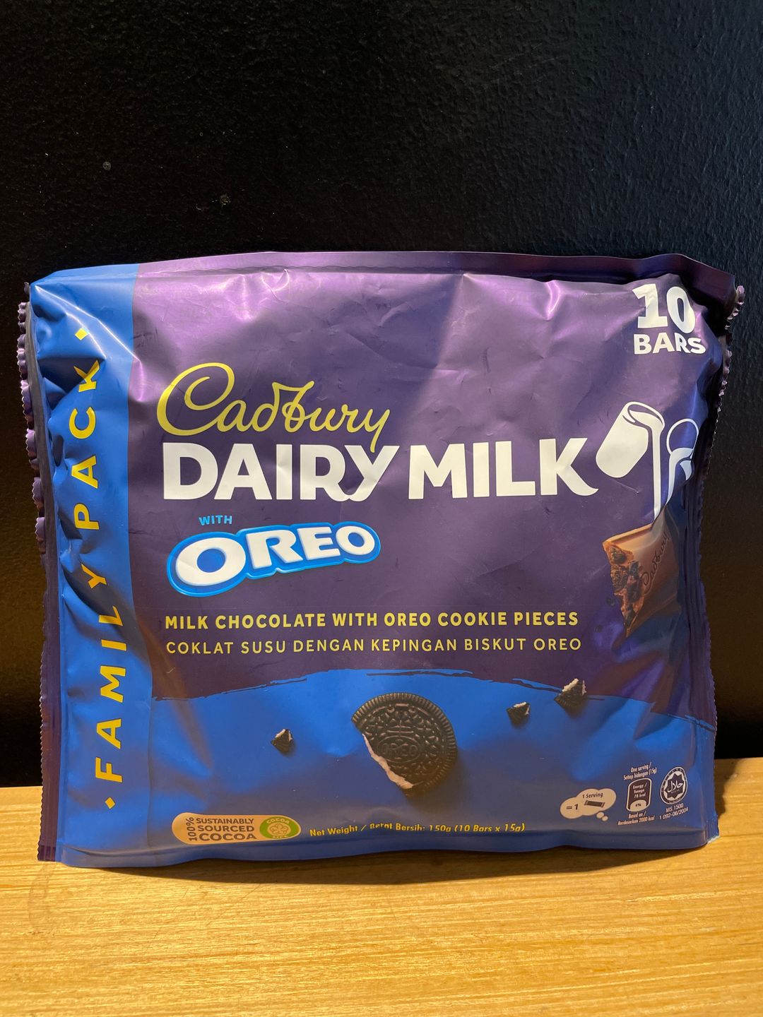 Cadbury Dairy Milk with Oreo 150g