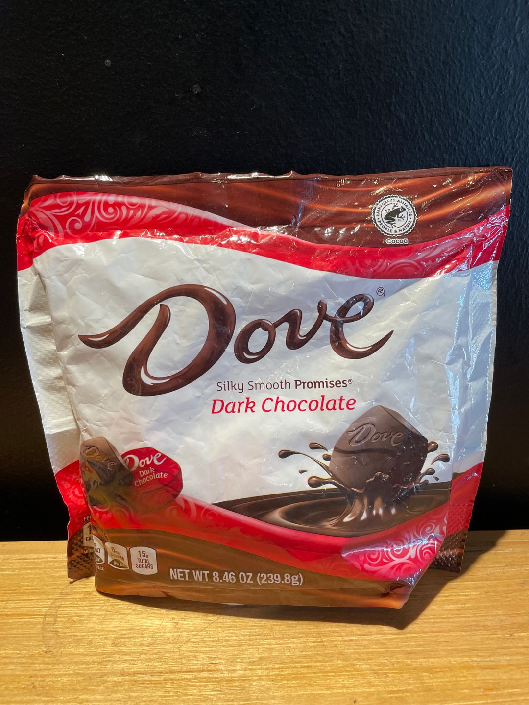 Dove Dark Chocolate 239.8g