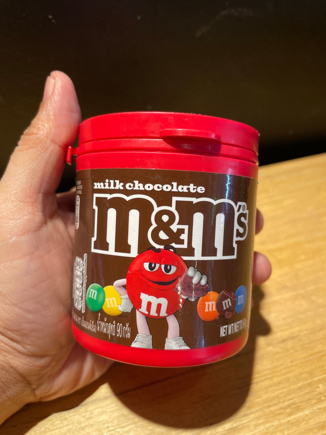 M&M’s Milk Chocolate Mini Bottle 90g