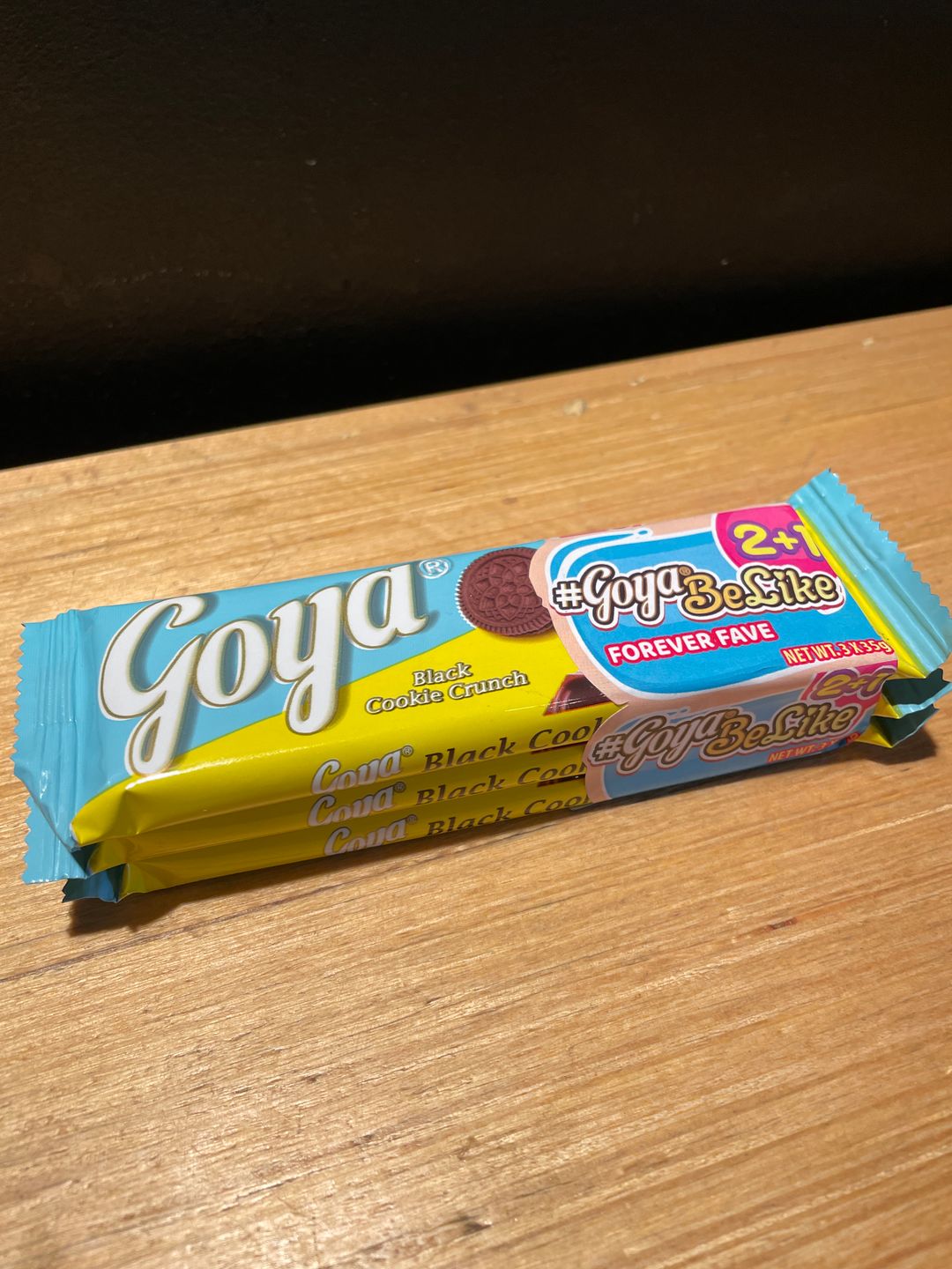 Goya 2+1 Black Cookie Crunch 