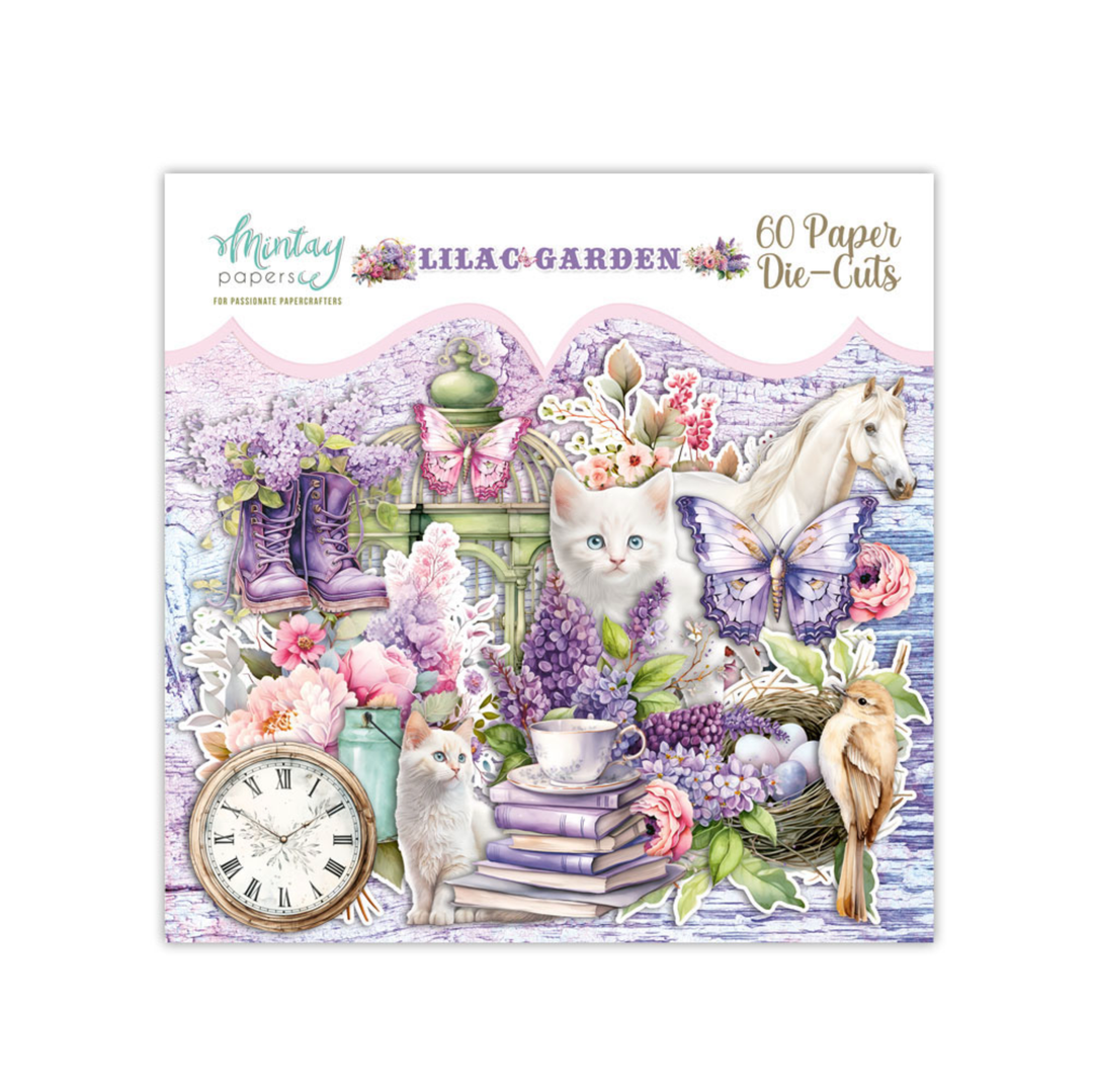 Mintay Lilac Garden Die-Cuts