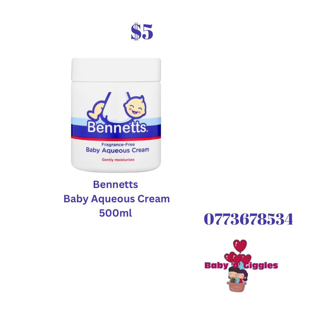 Bennetts baby Aqueous Cream 500ml