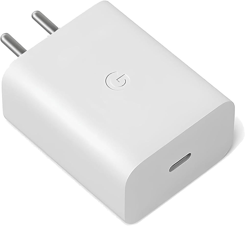 Google 30W 5A, USB C, Power Charger for Google devices (White) 100% Original Product