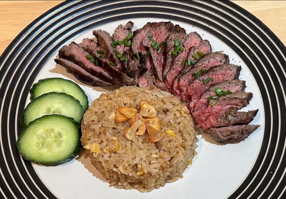 Japanese Style Beef Fried Rice 