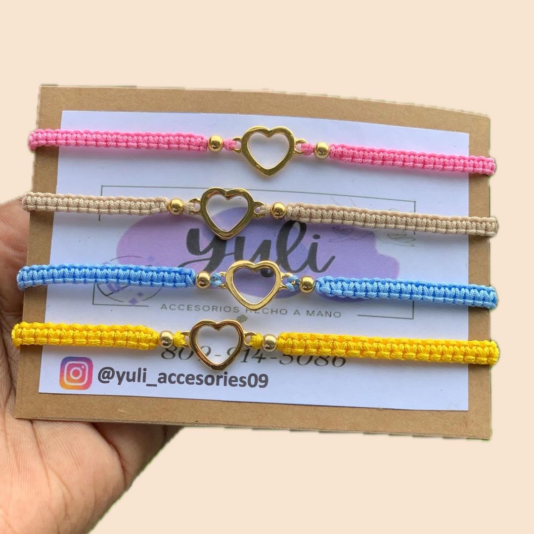 Pulseras para 4 amigas👯‍♀️👯‍♀️