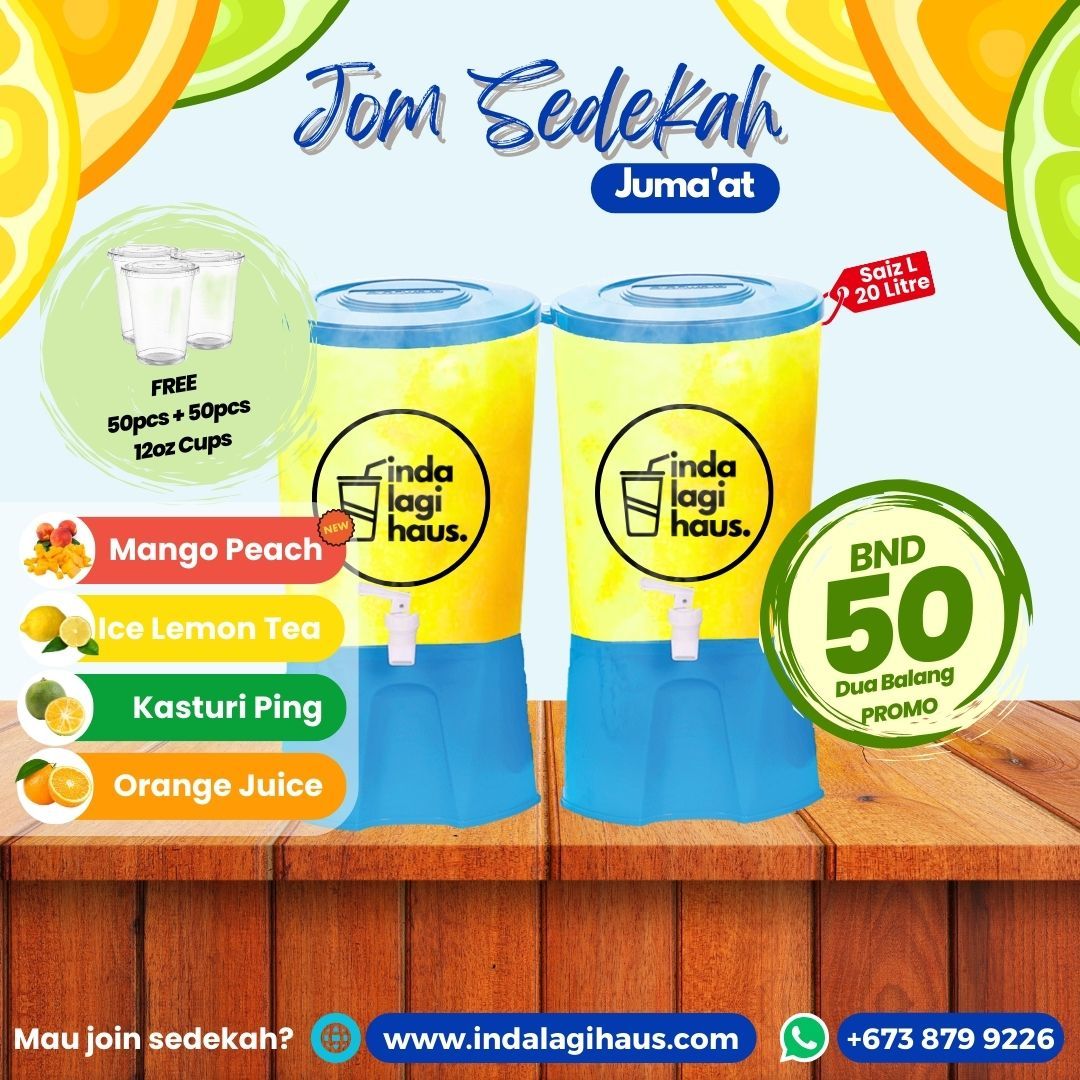 PROMO Sedekah DUA Air Balang L $50.00