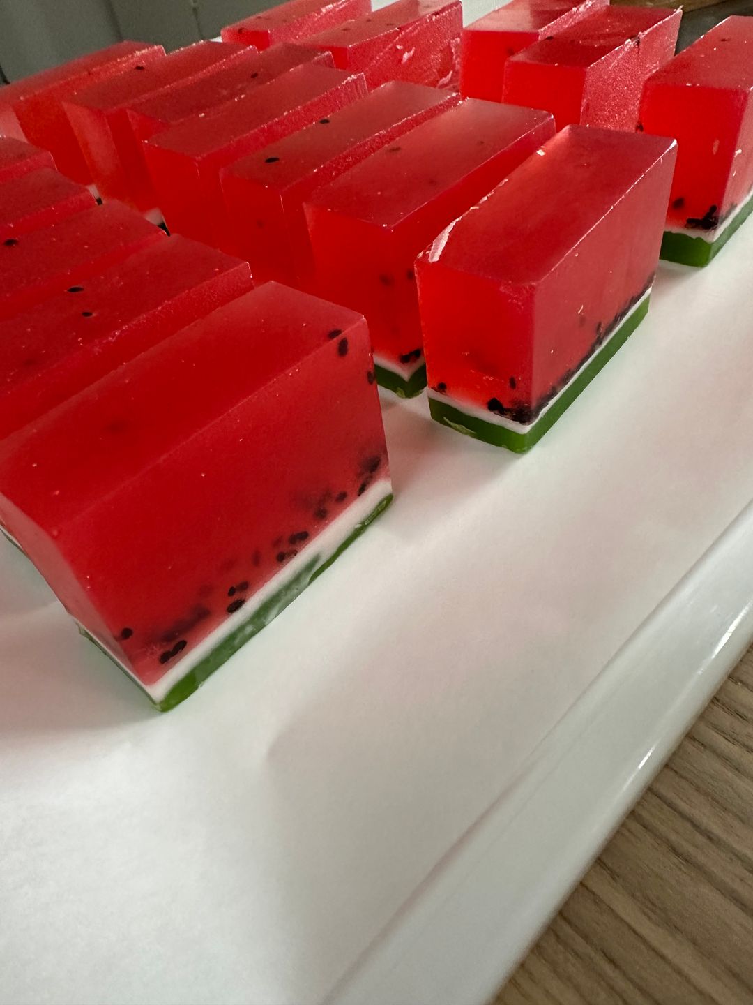 1 piece Watermelon soap