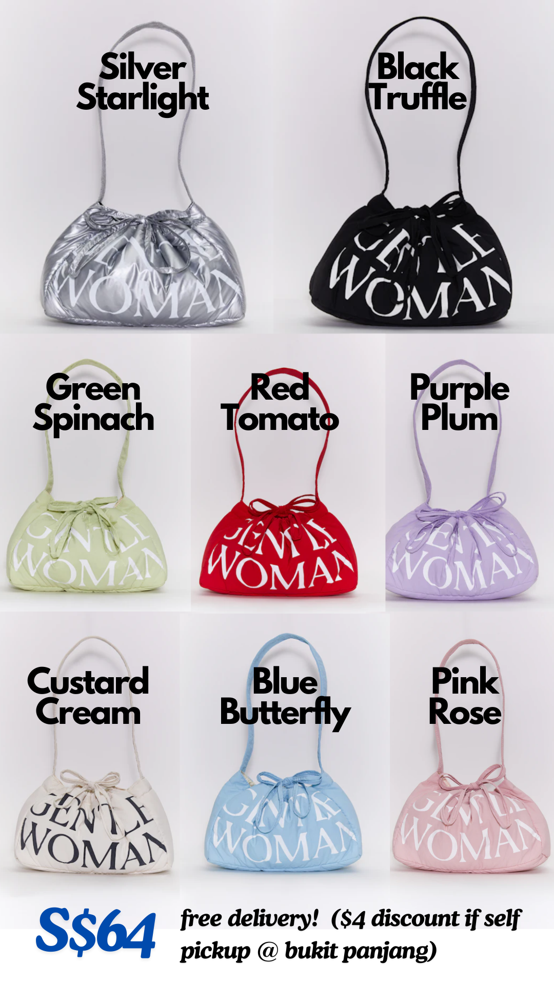 Gentlewomen Dumpling Bag 