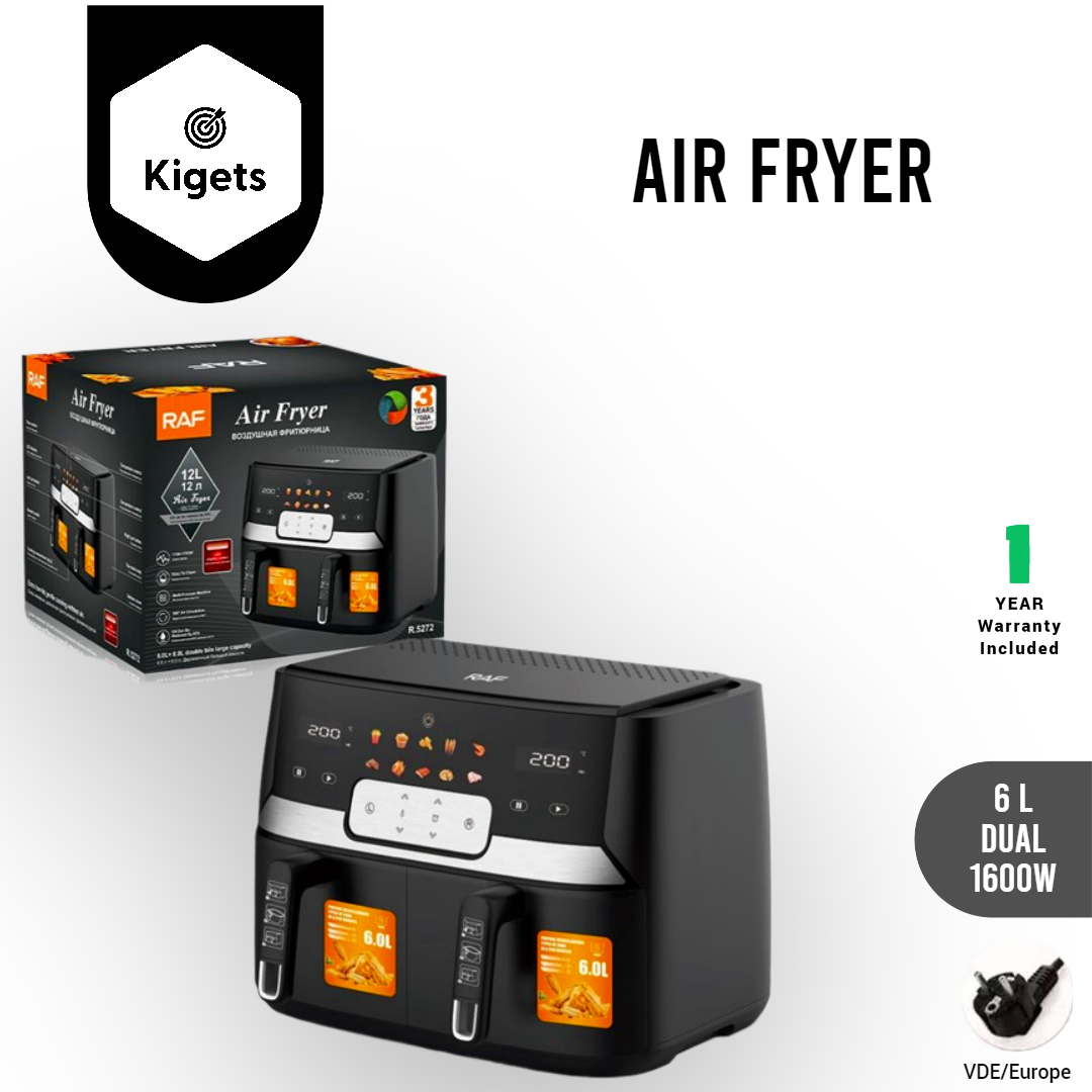 4.5L Dual Digital Air Fryer 