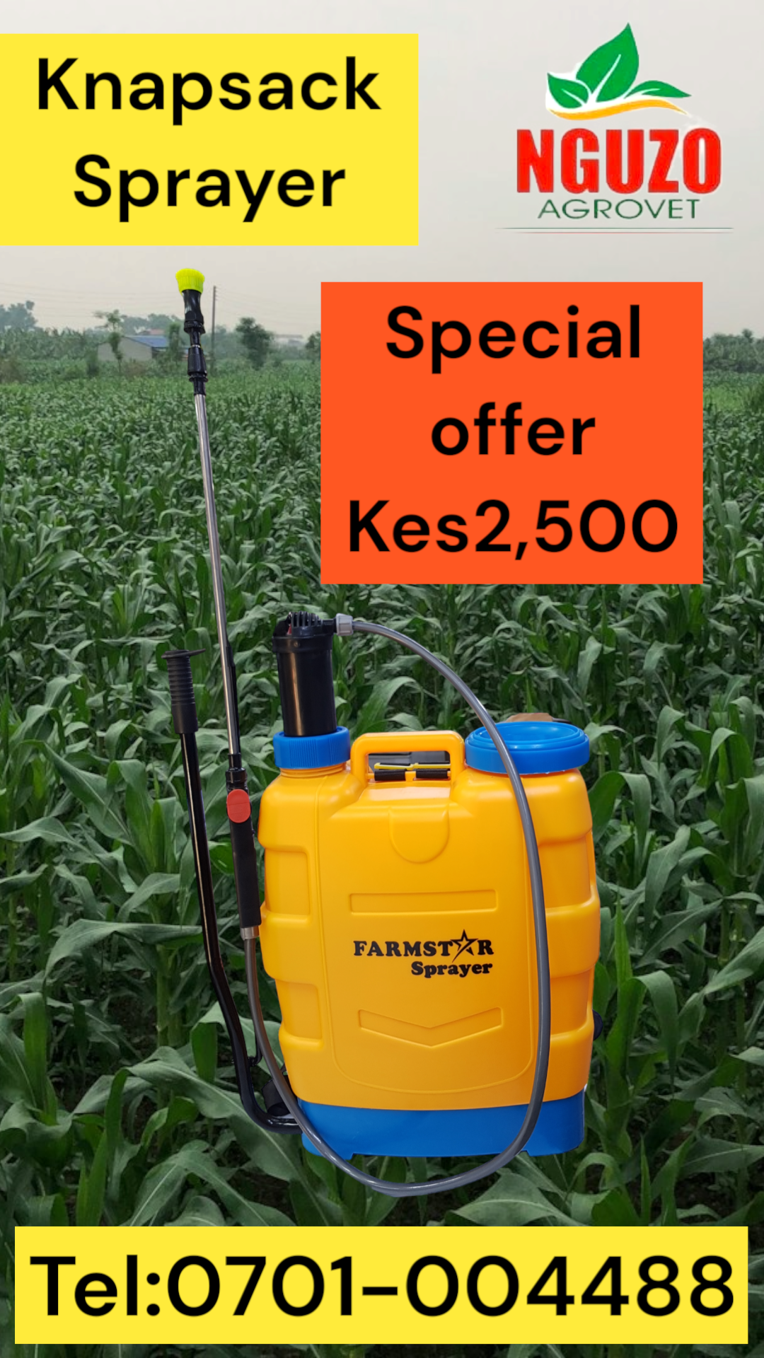 20L FARMSTAR KNAPSACK SPRAYER