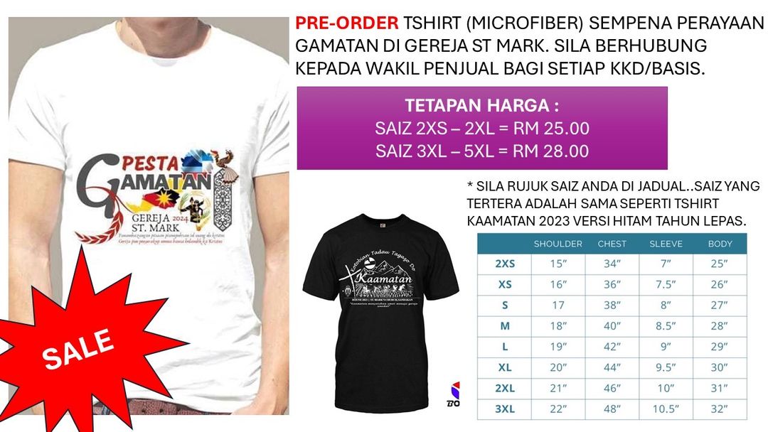 TShirt 2XS-2XL